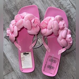 Nwt Jeffrey Campbell Floralee Pink Women's Sandals 8